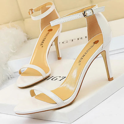 Stiletto Heeled Sandals