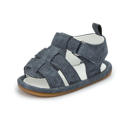 Baby Boys' Canvas Anti-Slip Sandals