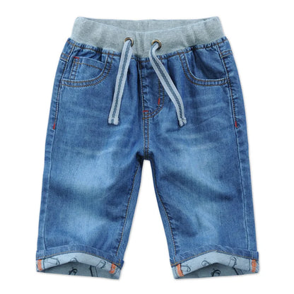 Boys Plaid Drawstring Shorts for Youth Boys