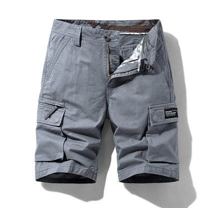 Men's Multi-Pocket Cotton Cargo Shorts | Quick-Dry Military Shorts in 13 Colors