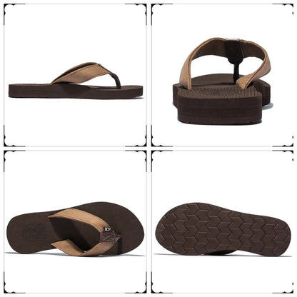 Men's Air Mesh Platform Flip Flop Sandals