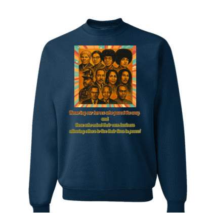 Iconic Heroes Unisex Crewneck Sweatshirt