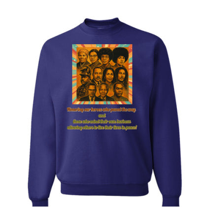 Iconic Heroes Unisex Crewneck Sweatshirt