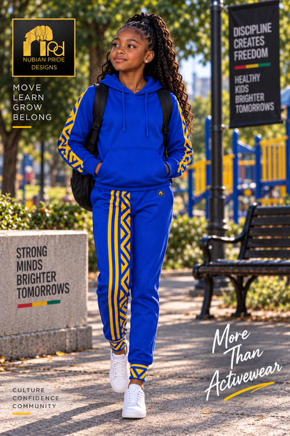 Trailblazers Unisex Joggers in Blue