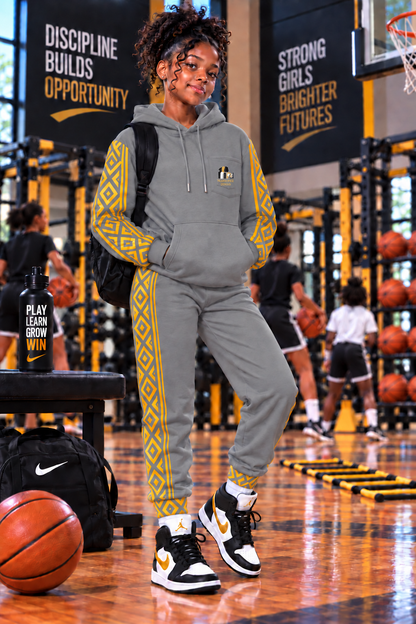 Trailblazers Unisex Hoodie in Grey
