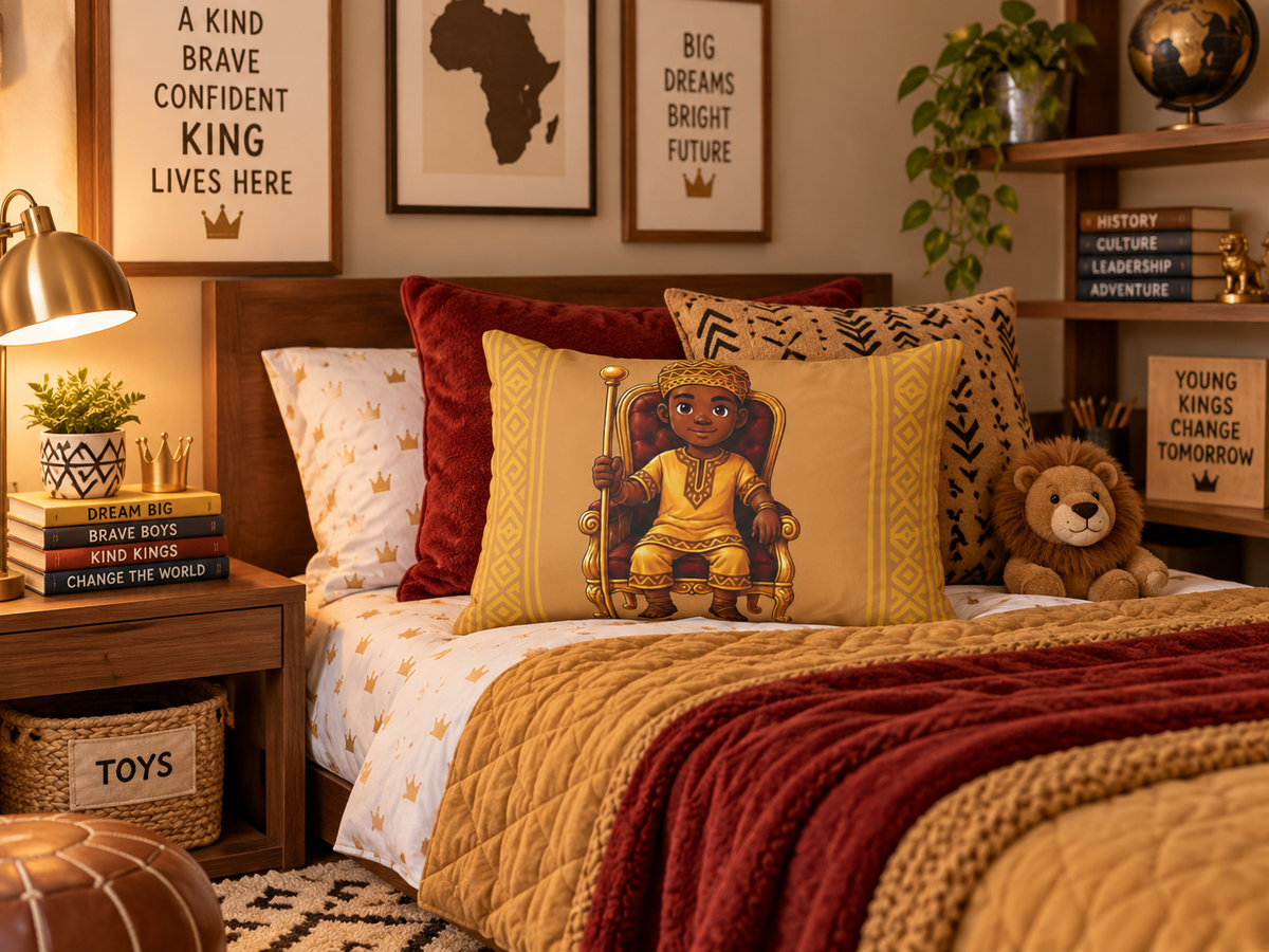 Prince Crown Pillow Sham