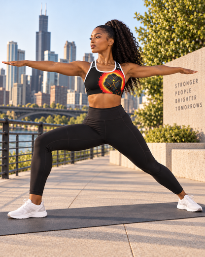 Rise and Resist Sports Bra