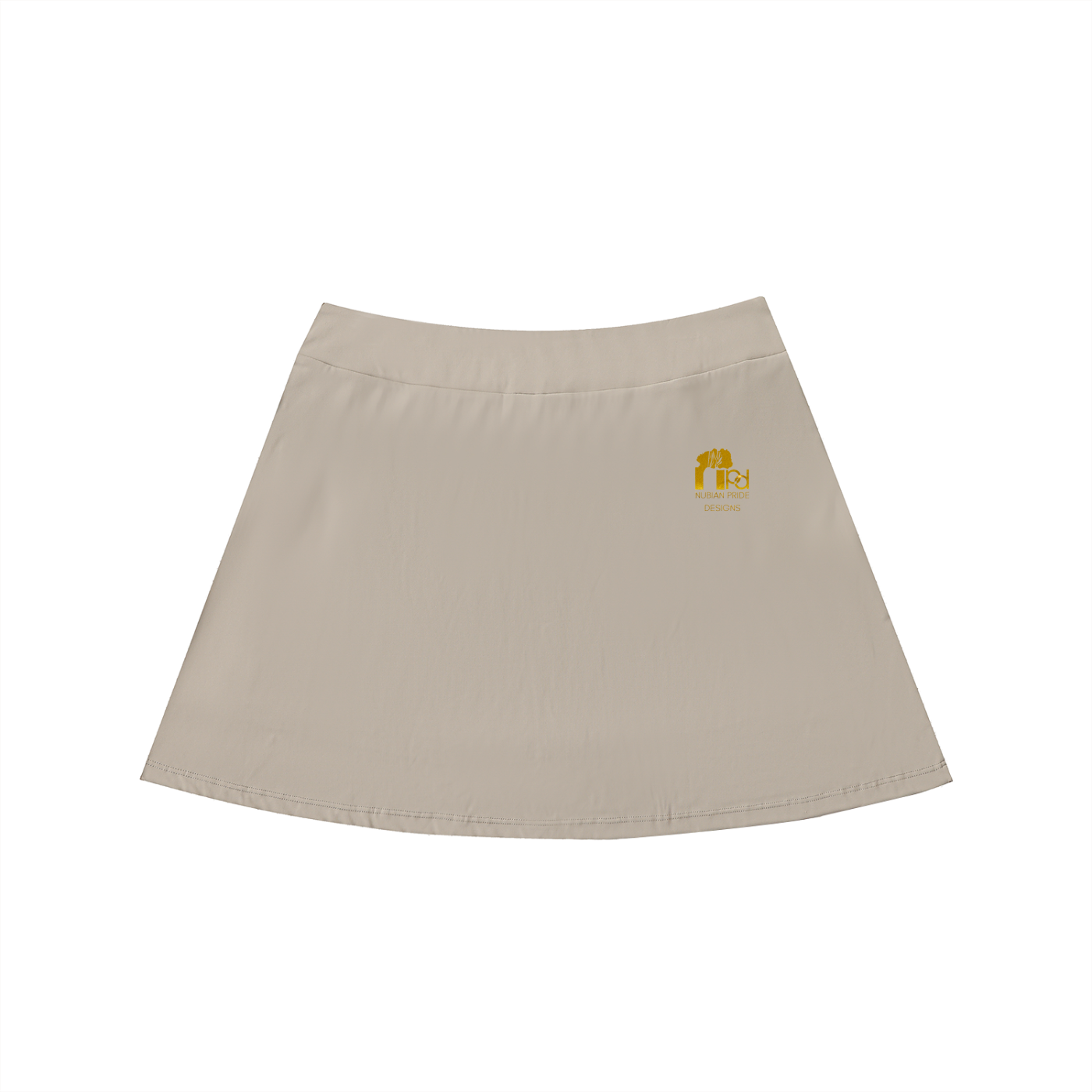 "Ancestral Wisdom" Sankofa High-Waist A-Line Skirt