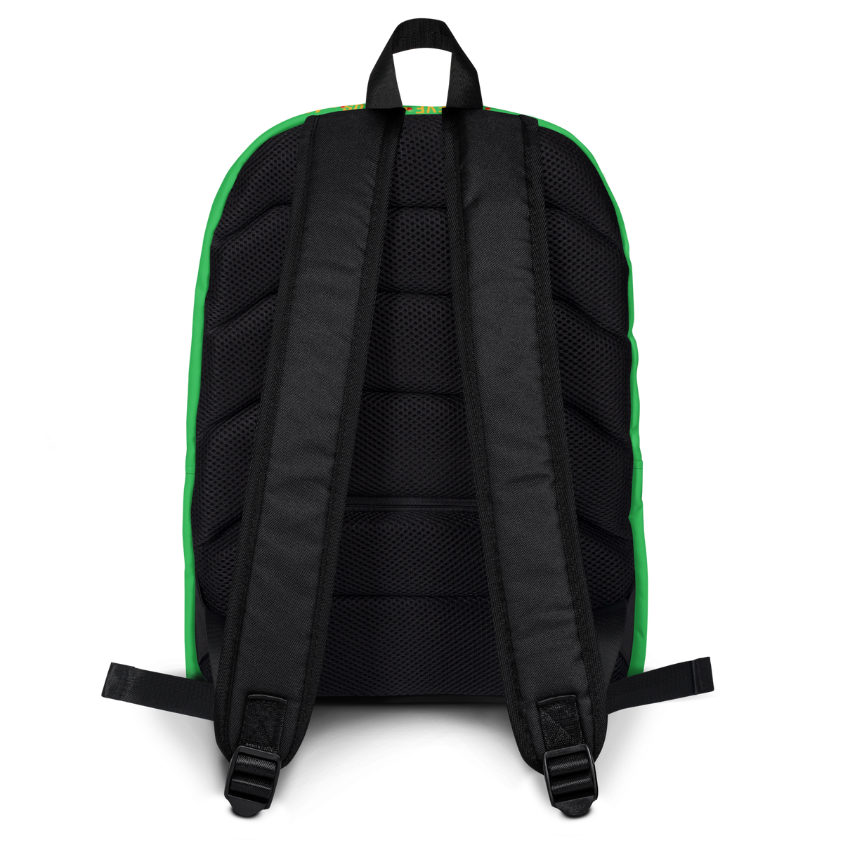 Knowledge is Power Backpack in Lime Green
