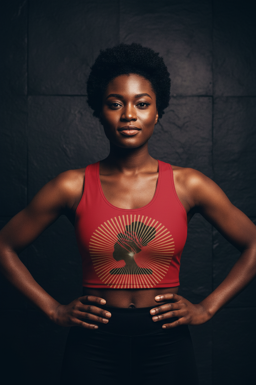 Queen Radiance Tee Women's Crop Top