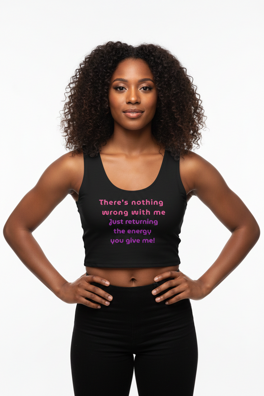 Same Energy Crop Top