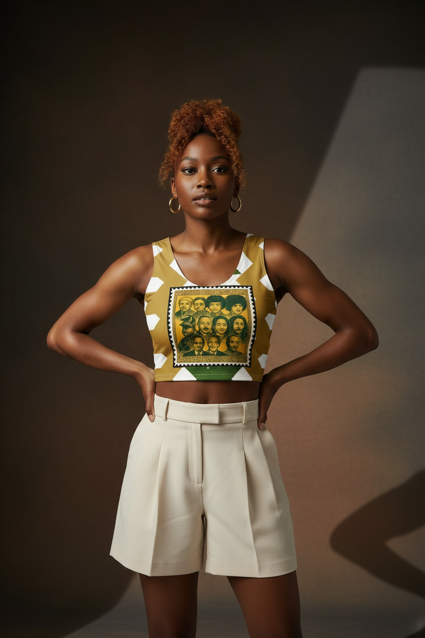 Revolutionary Icons Women's Crop Top