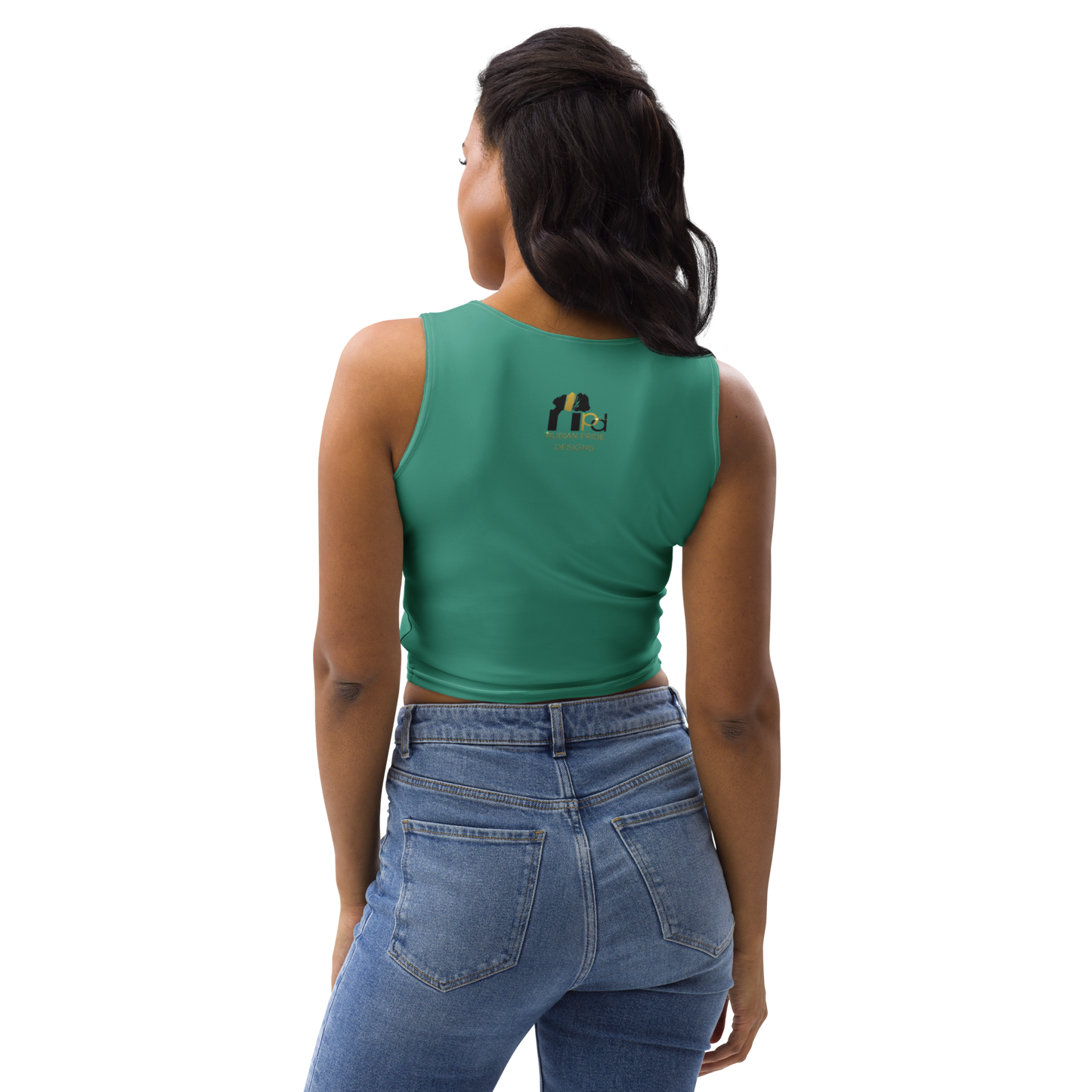 Rooted Heritage Body-Hugging Crop Top