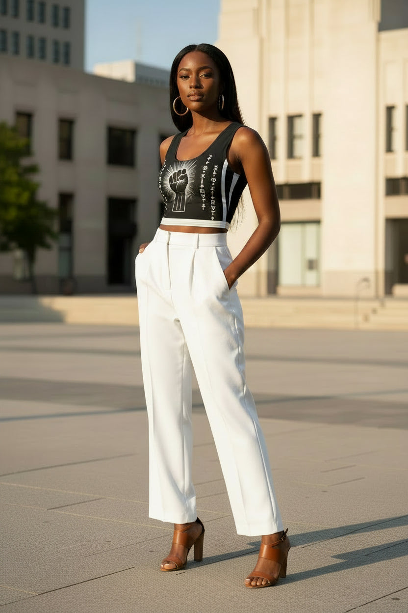 The Empowered Edge Crop Top