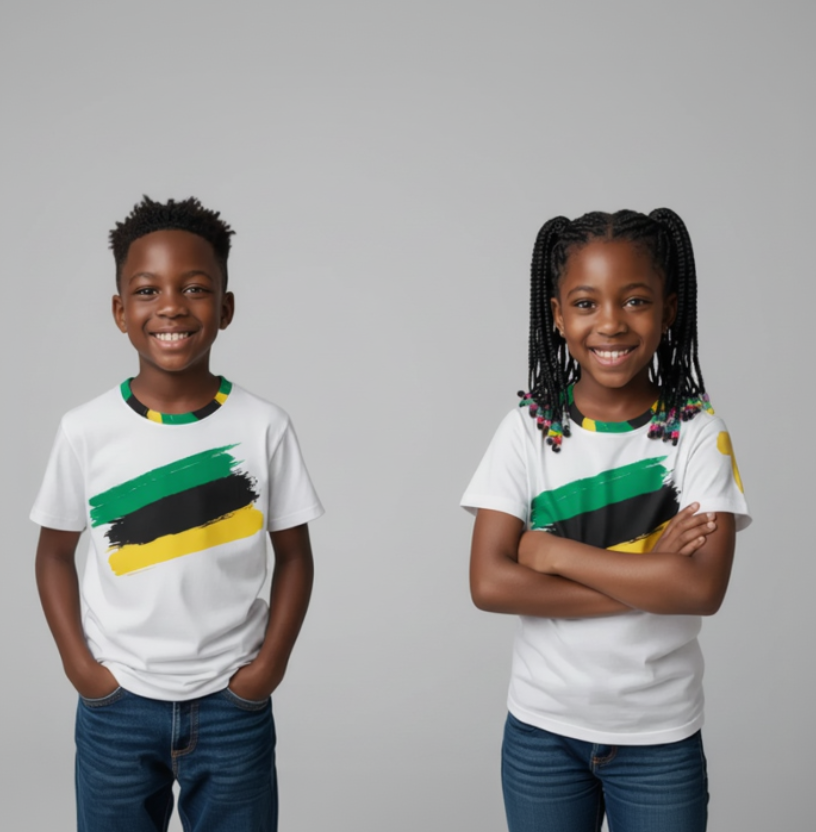 Jamaican Vibes Kids Unisex Tee