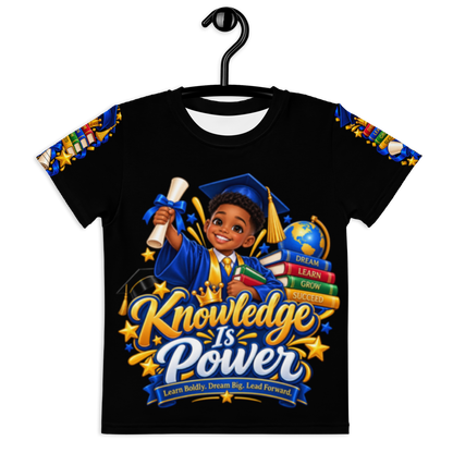 Knowledge is Power Tee for Boys