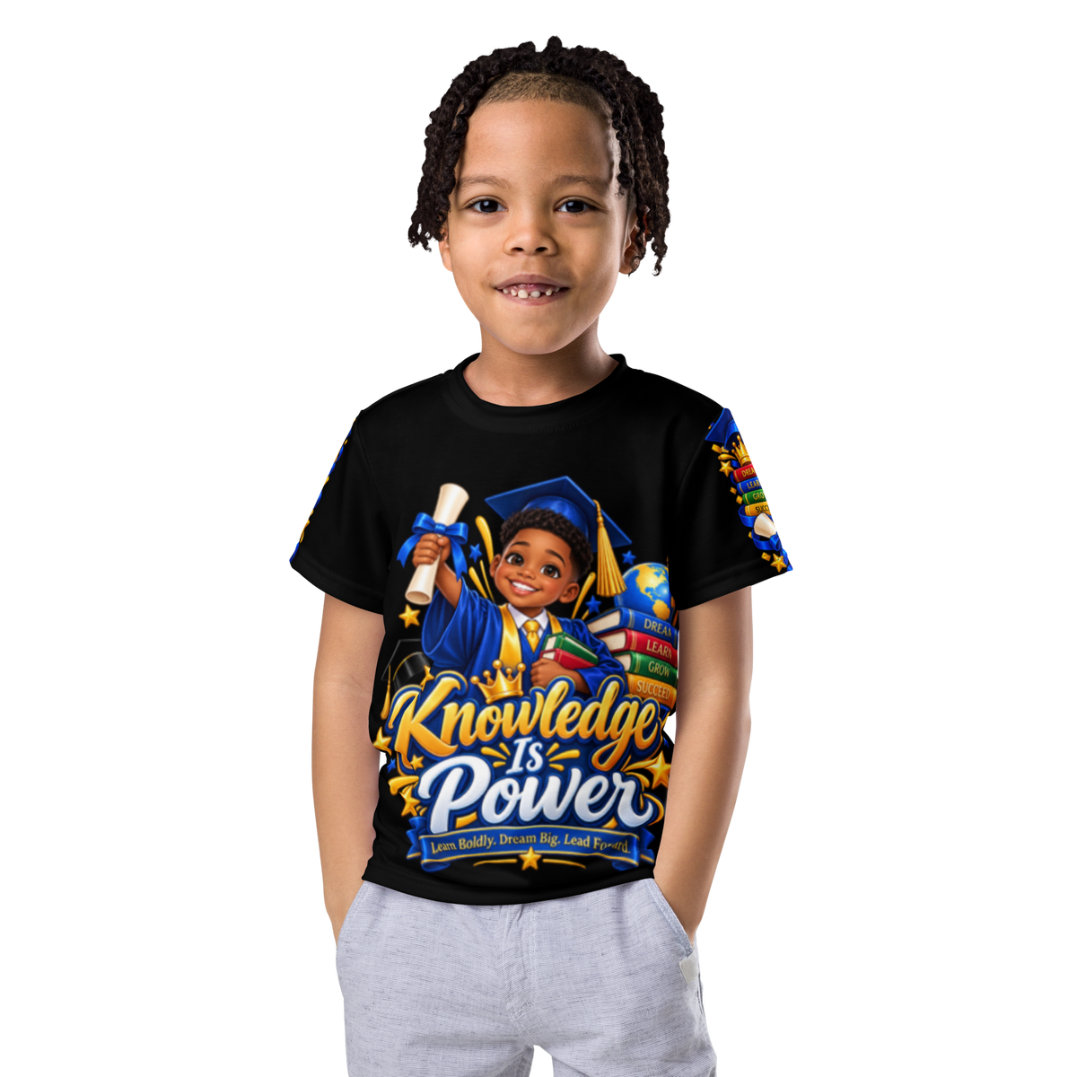 Knowledge is Power Tee for Boys