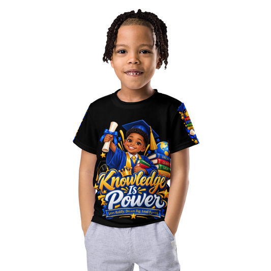 Knowledge is Power Tee for Boys