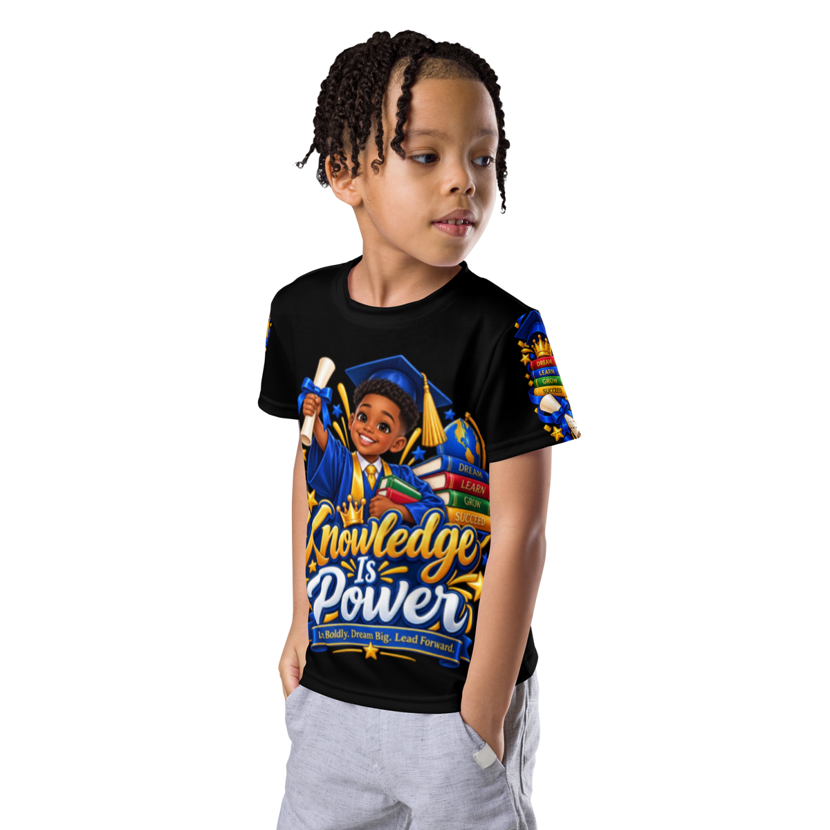 Knowledge is Power Tee for Boys