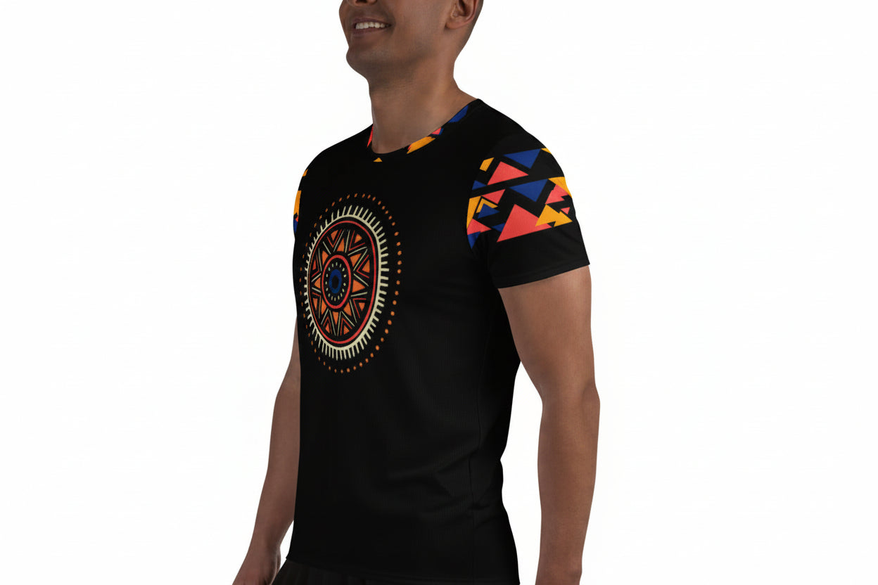 Royal Mosaic Tee Men’s Athletic Performance Tee