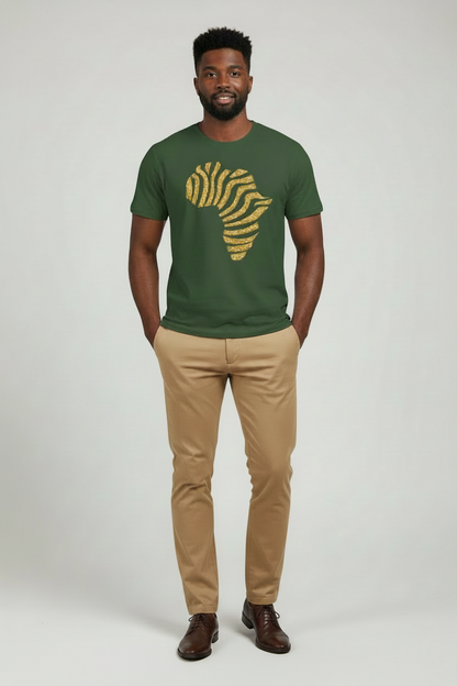 Mens Gold Standard Africa Tee