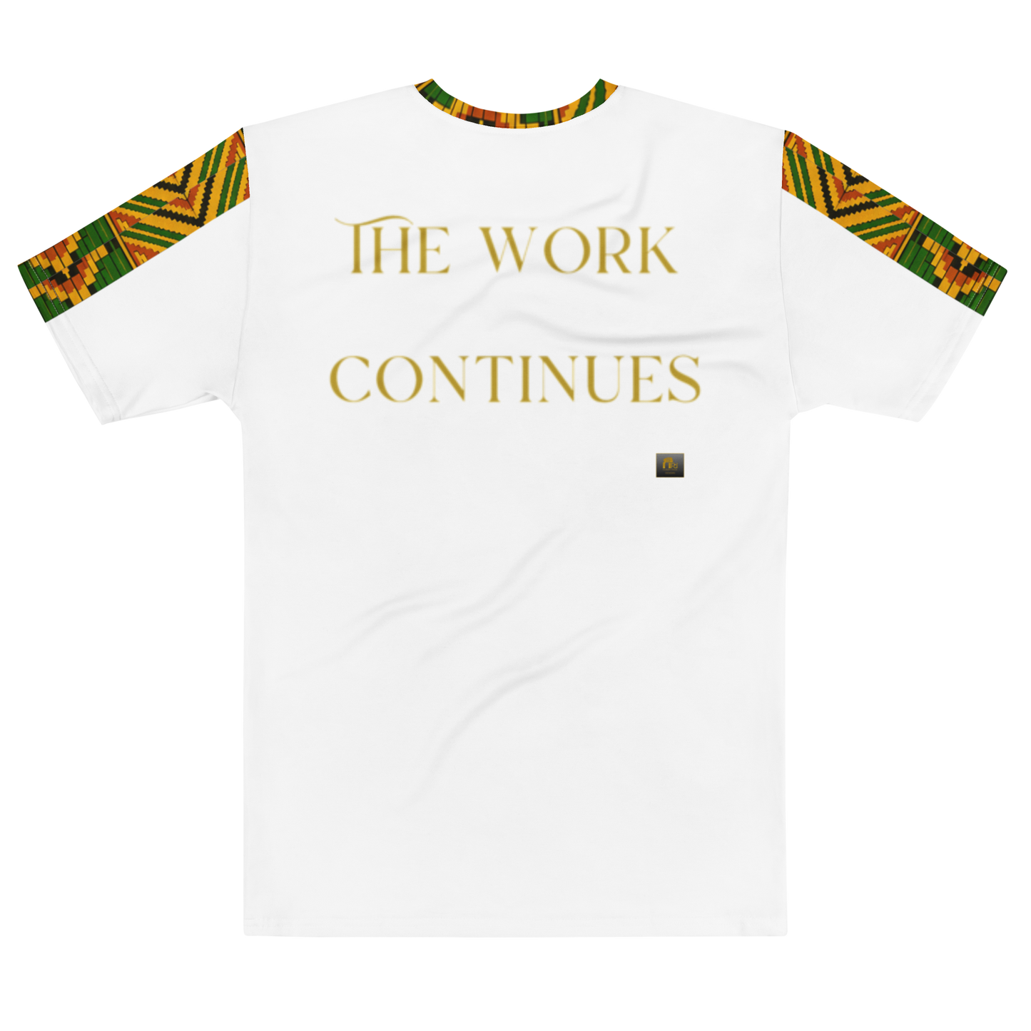 Iconic Heroes Crew Neck T-Shirt for Men (Kente)