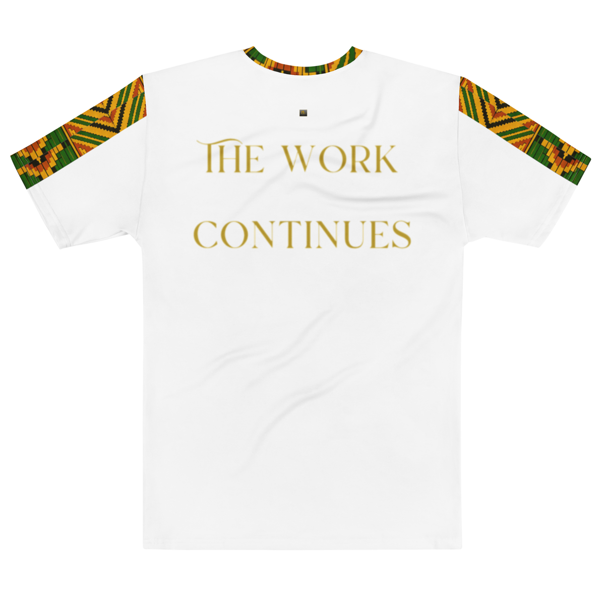 Iconic Heroes Crew Neck T-Shirt for Men (Kente)