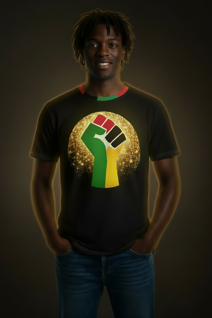Pan African Power Men's Crew Neck Tee