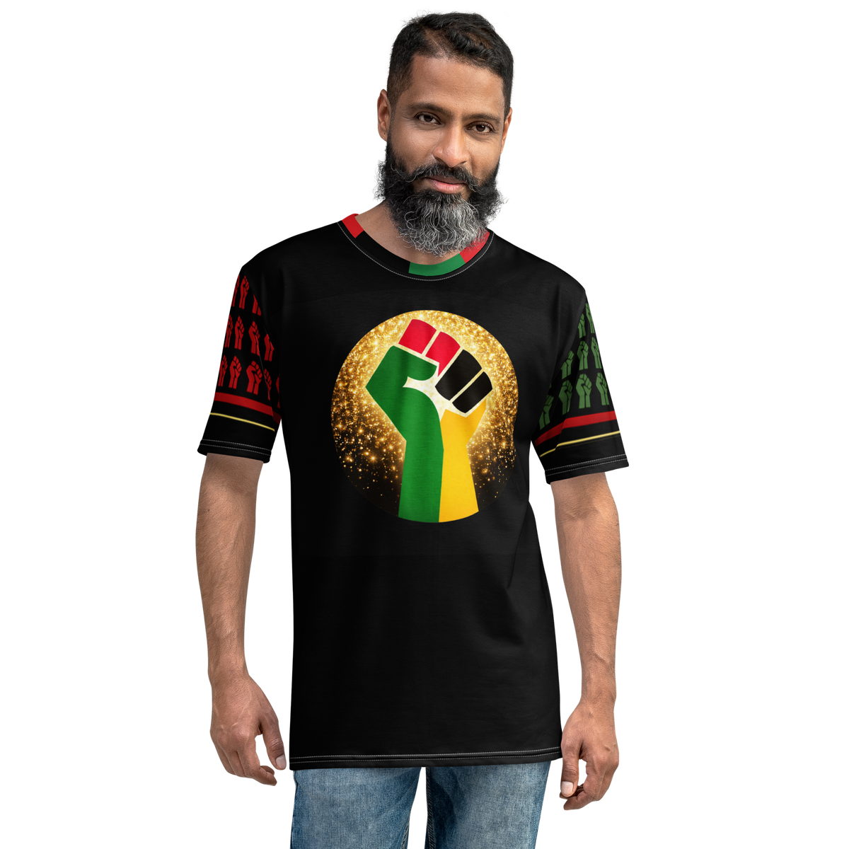 Pan African Power Men's Crew Neck Tee