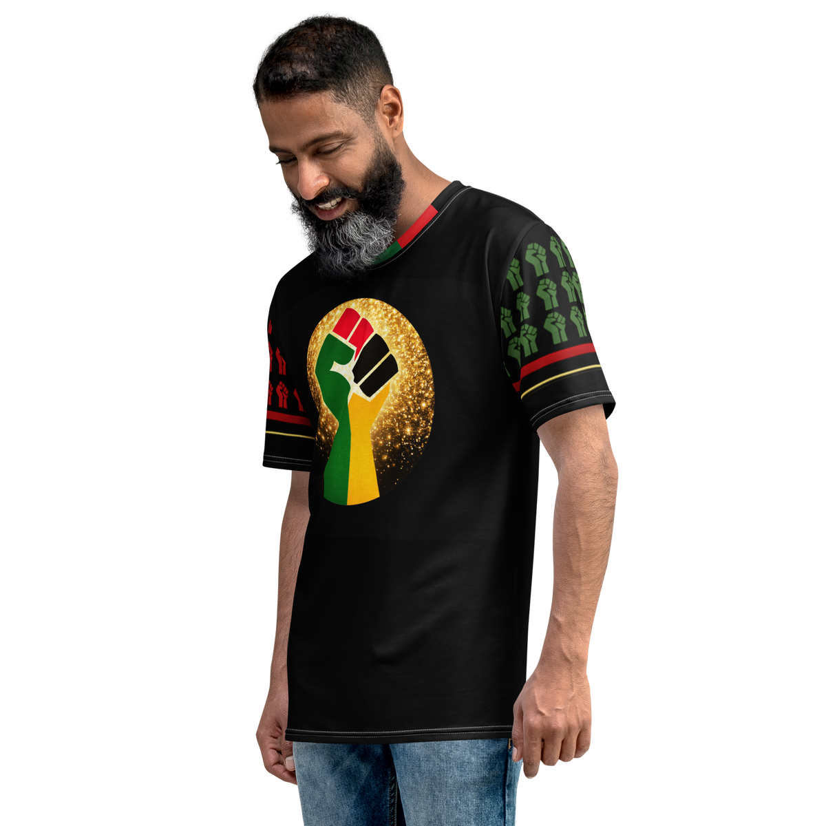 Pan African Power Men's Crew Neck Tee