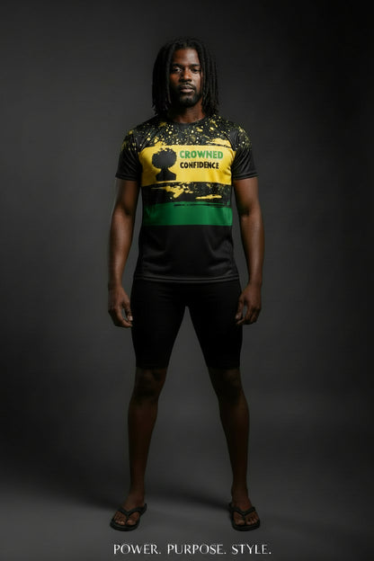 Crowned Confidence Men's Rash Guard