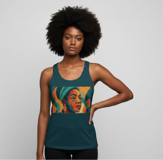Undefeated – Maya Angelou Unisex Tank Top