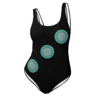 Tribal Energy Swimuit in Black