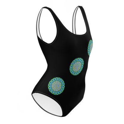 Tribal Energy Swimuit in Black