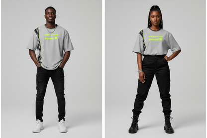 Vibe Check Oversized Tee – Adult Unisex All-Over Print Heavyweight Cotton