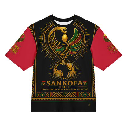 Sankofa Oversized Unisex Tee