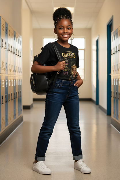 Young Queens Build Different Tee