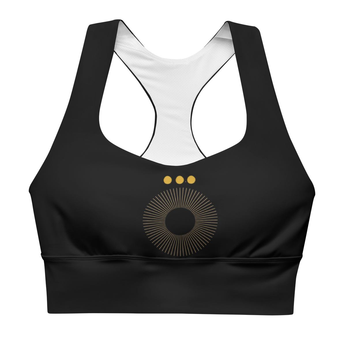 Golden Aura Sports Bra