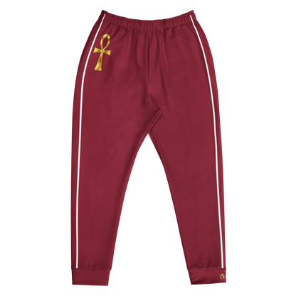 Ankh Energy Unisex Joggers in Red