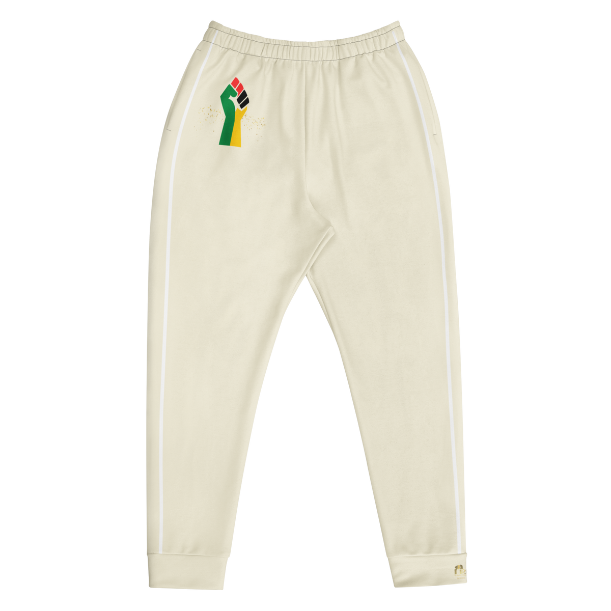 Pan-African Track Pants in Off White