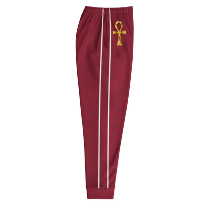 Ankh Energy Unisex Joggers in Red