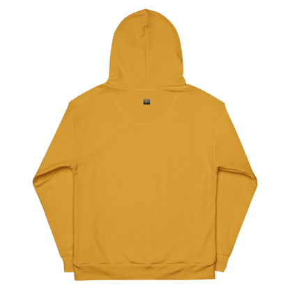 Bold & Rooted Unisex Hoodie in Mustard