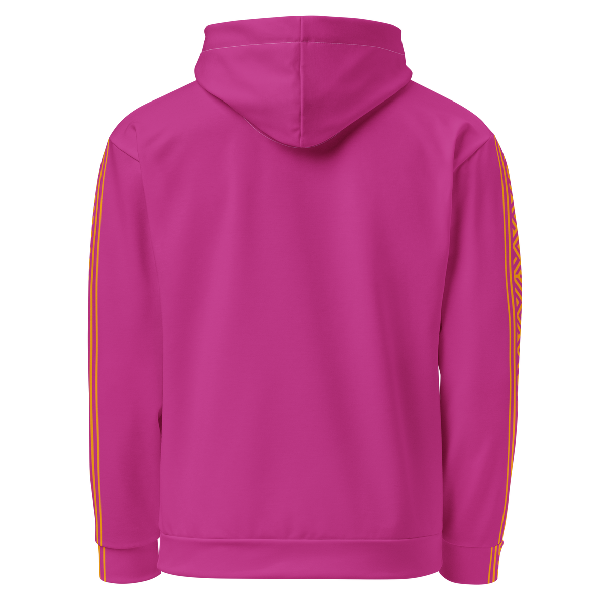 Nubian Pride Tribal Youth Unisex Hoodie in Fuschia