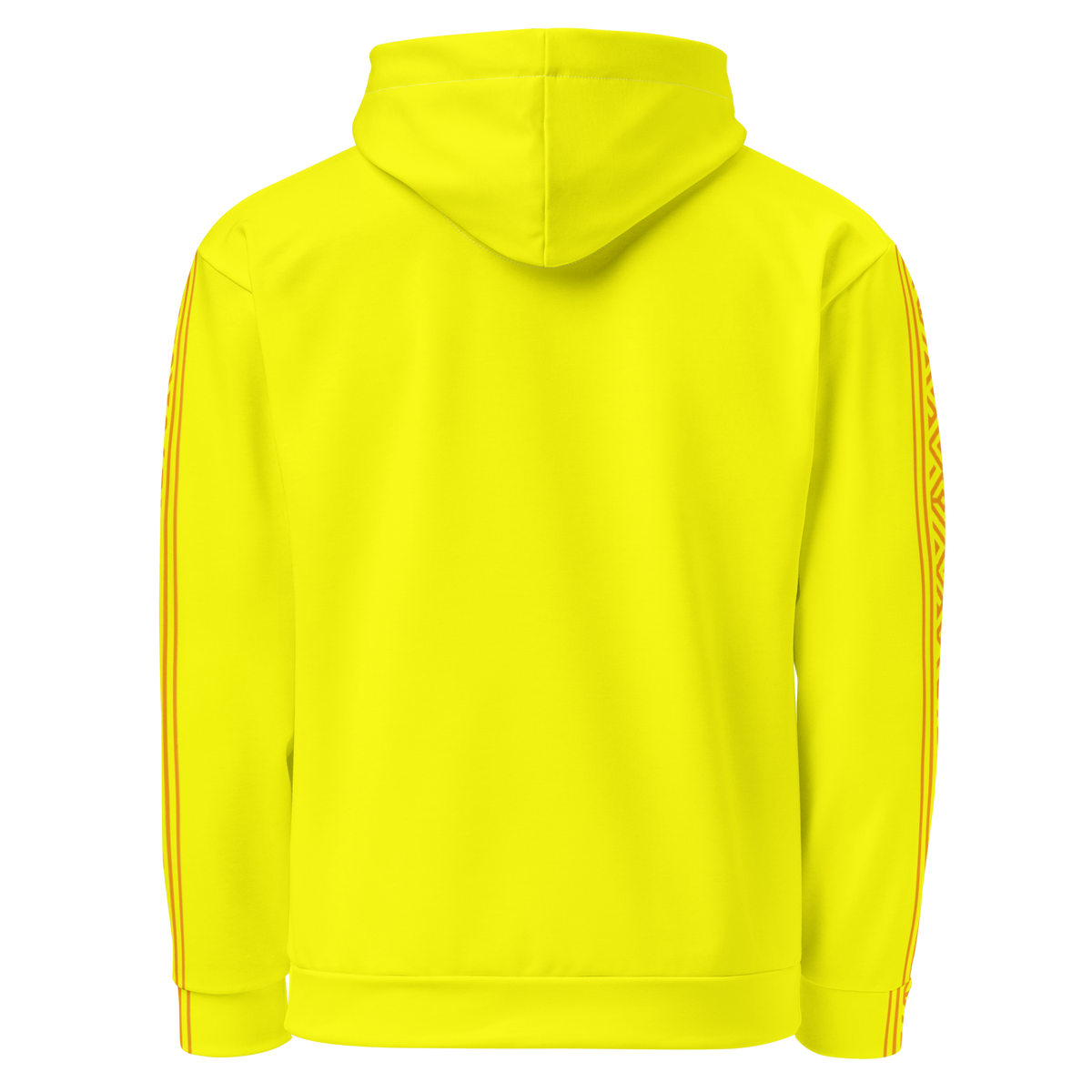 Nubian Pride Tribal Youth Unisex Hoodie in Yellow
