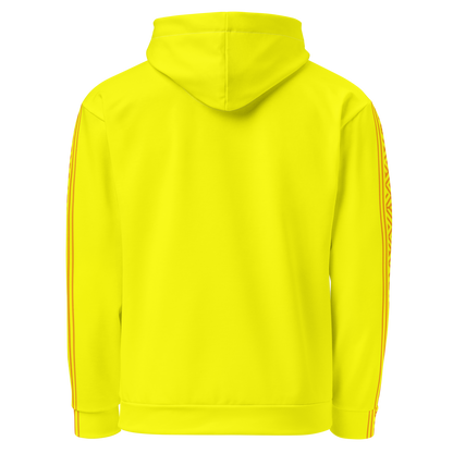 Nubian Pride Tribal Youth Unisex Hoodie in Yellow