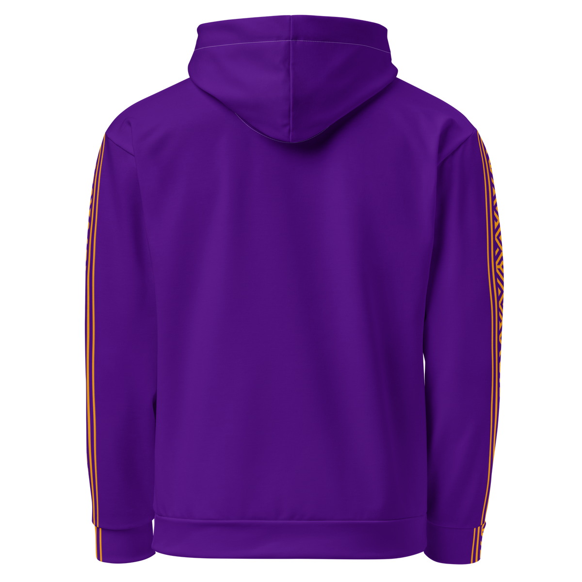 Nubian Pride Tribal Youth Unisex Hoodie in Purple