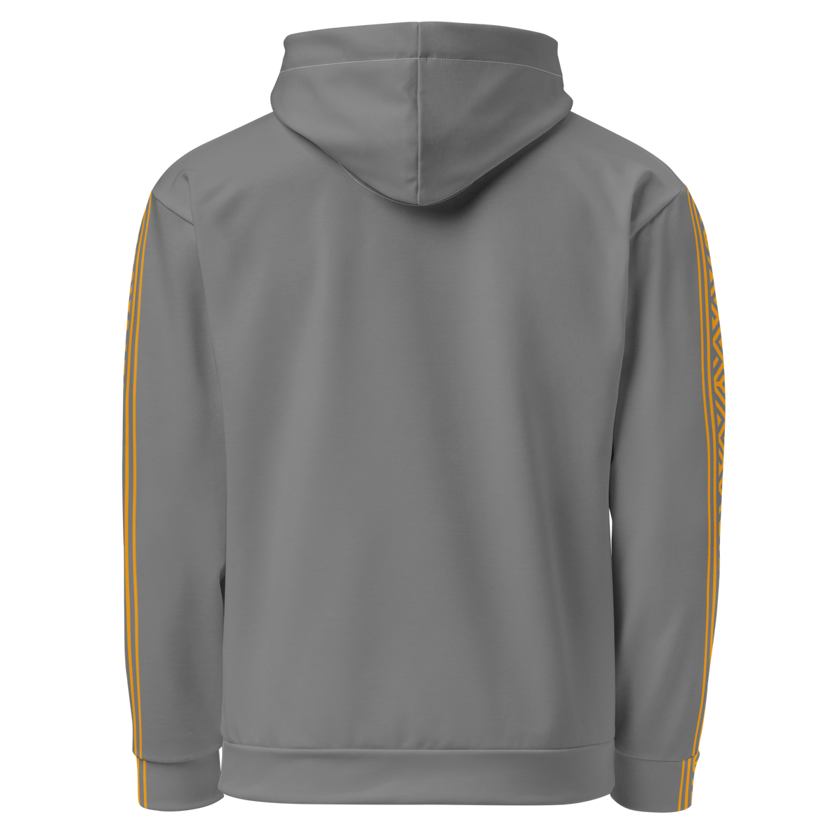 Nubian Pride Tribal Youth Unisex Hoodie in Grey