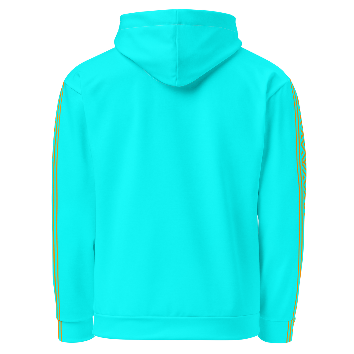Nubian Pride Tribal Youth Unisex Hoodie in Teal