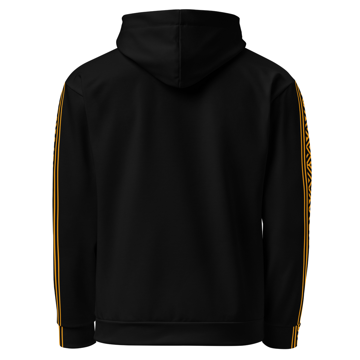Nubian Pride Tribal Youth Unisex Hoodie in Black