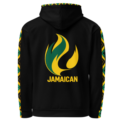 Jamaican Lit Unisex Hoodie